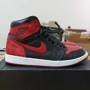 Jordan 1 Bred Laser 1 custom